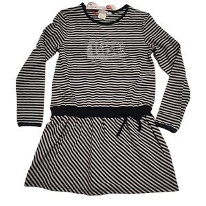 new BOBOLI Spain size 12 Big Girls Long sleeve Skirt Dress knit cotton stretch